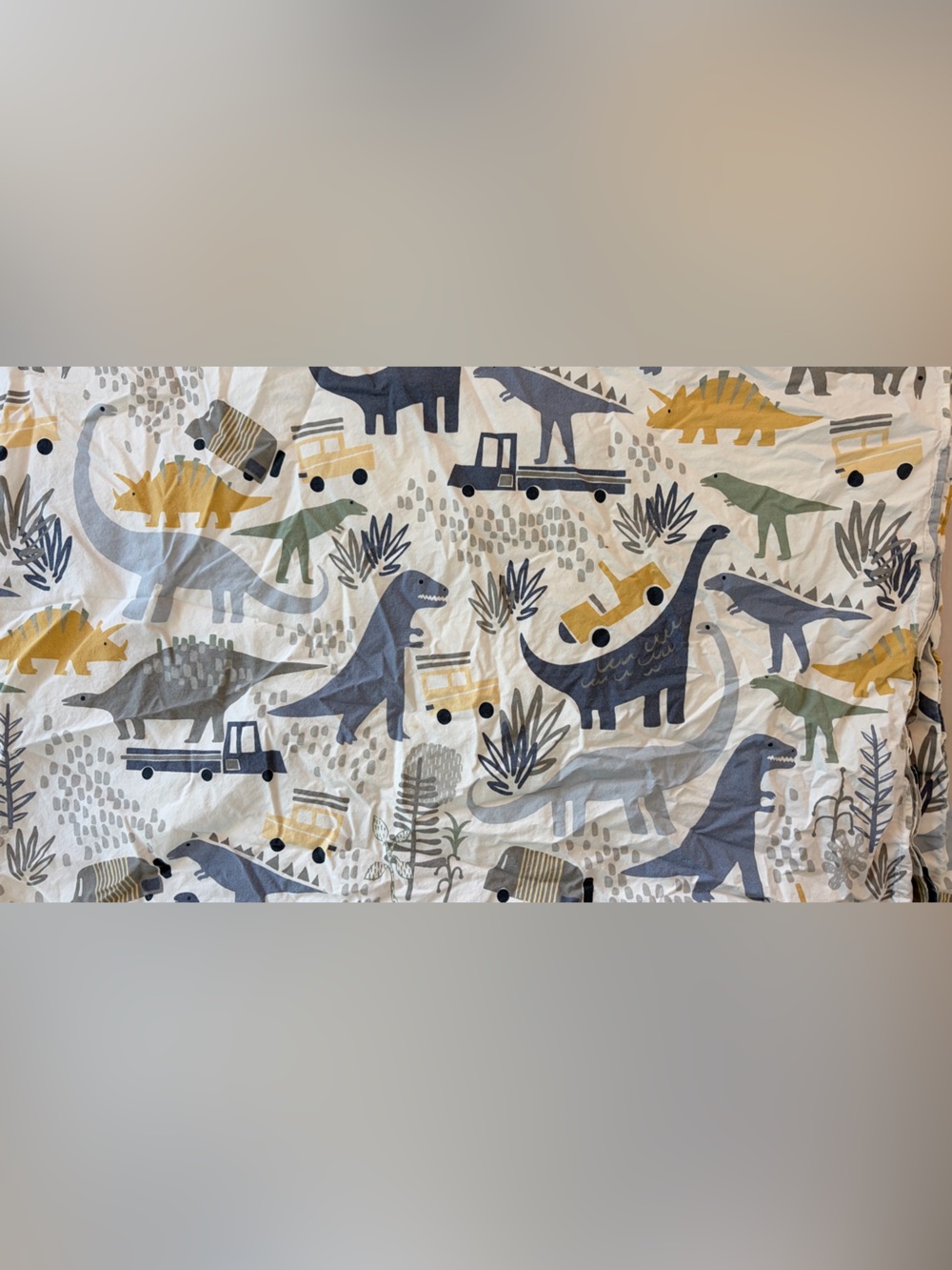 Dinosaur Fitted & 2 Pillow Case Sheets